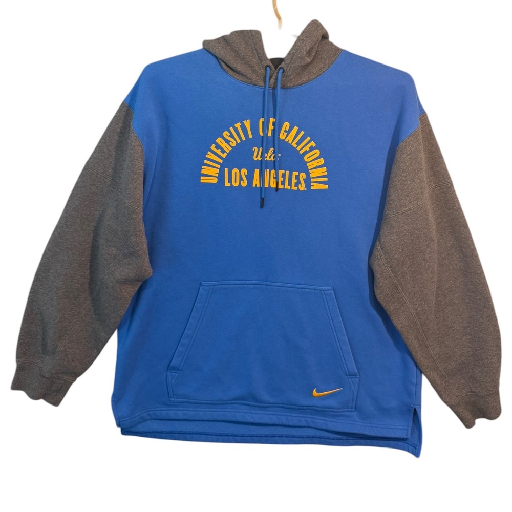 Nike UCLA Bruins Hoodie‎ Sz Large Collegiate University of California Cozy Heavy